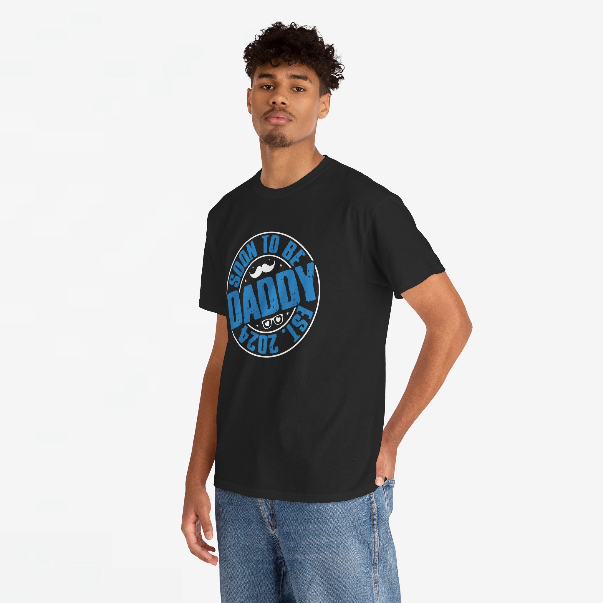 Vaderdag Papa Cadeau - T-shirt - Soon to be Daddy EST 2024 - Oversized #29