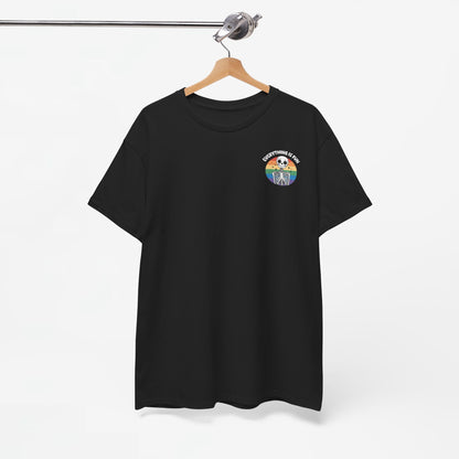 Gay Pride T-shirt - Skelet Everything is Fun - Back Print - Oversized #66