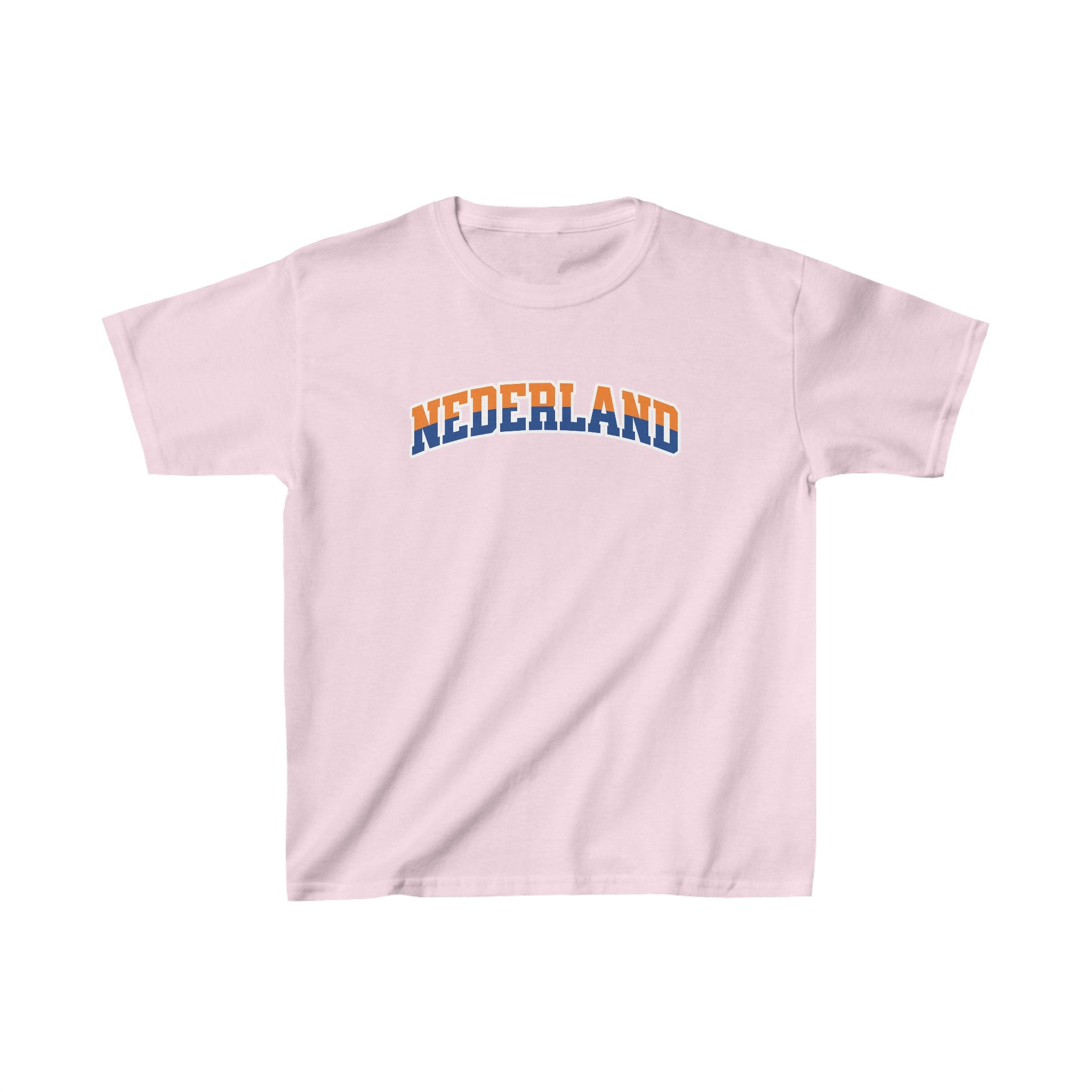 Oranje Cropped T-shirt voor Dames- NEDERLAND