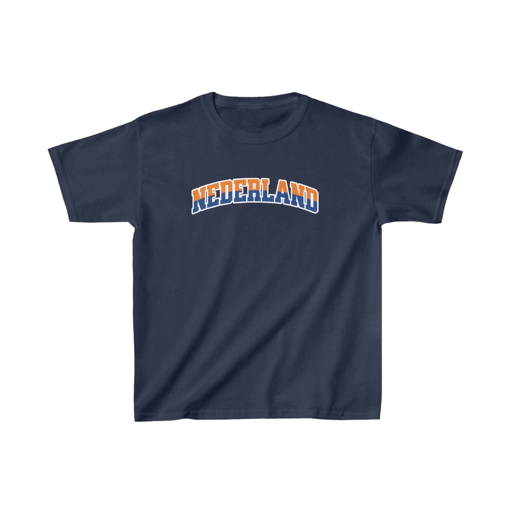 Oranje Cropped T-shirt voor Dames- NEDERLAND