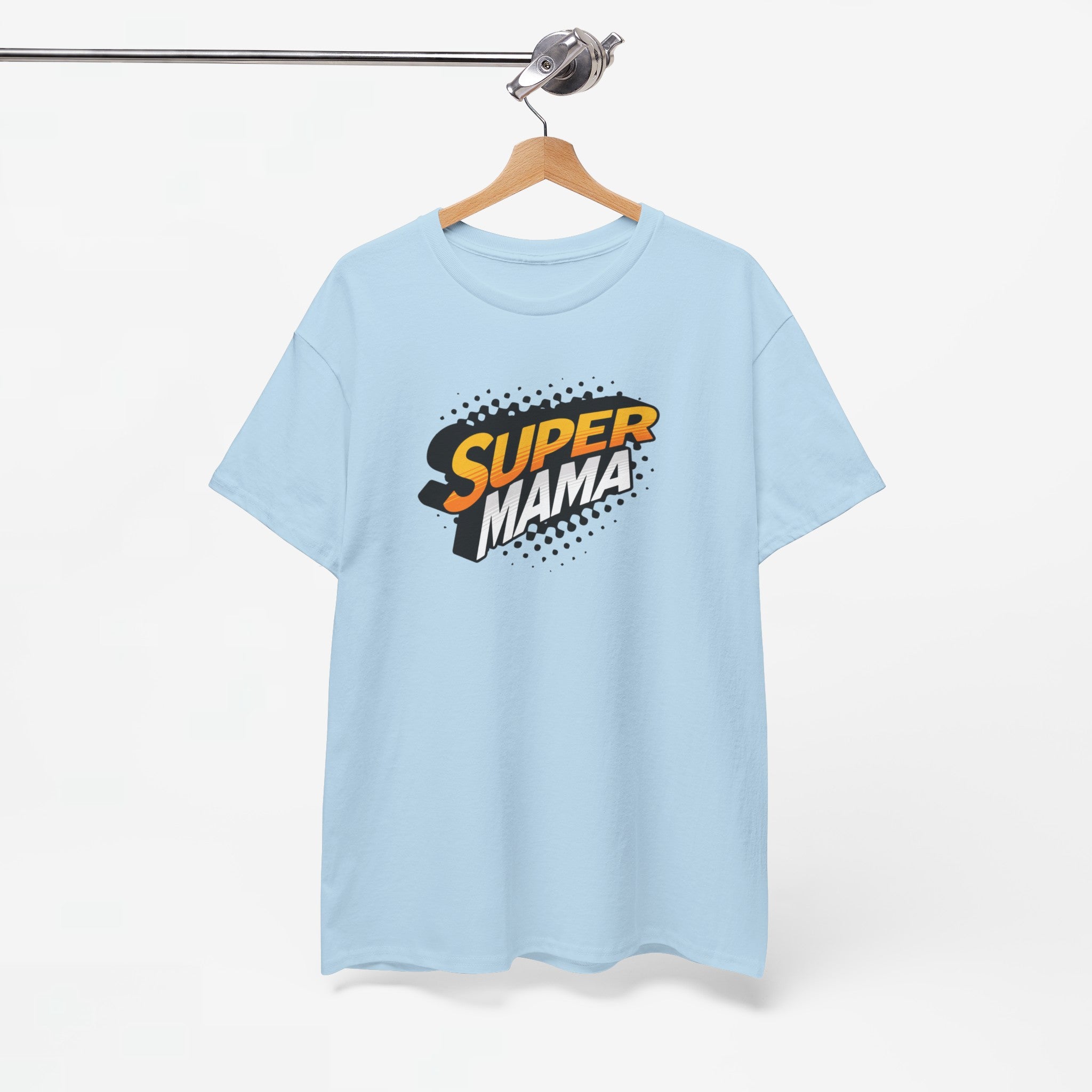 Moederdag Mama Cadeau - T-shirt - Super Mama - Oversized - #80