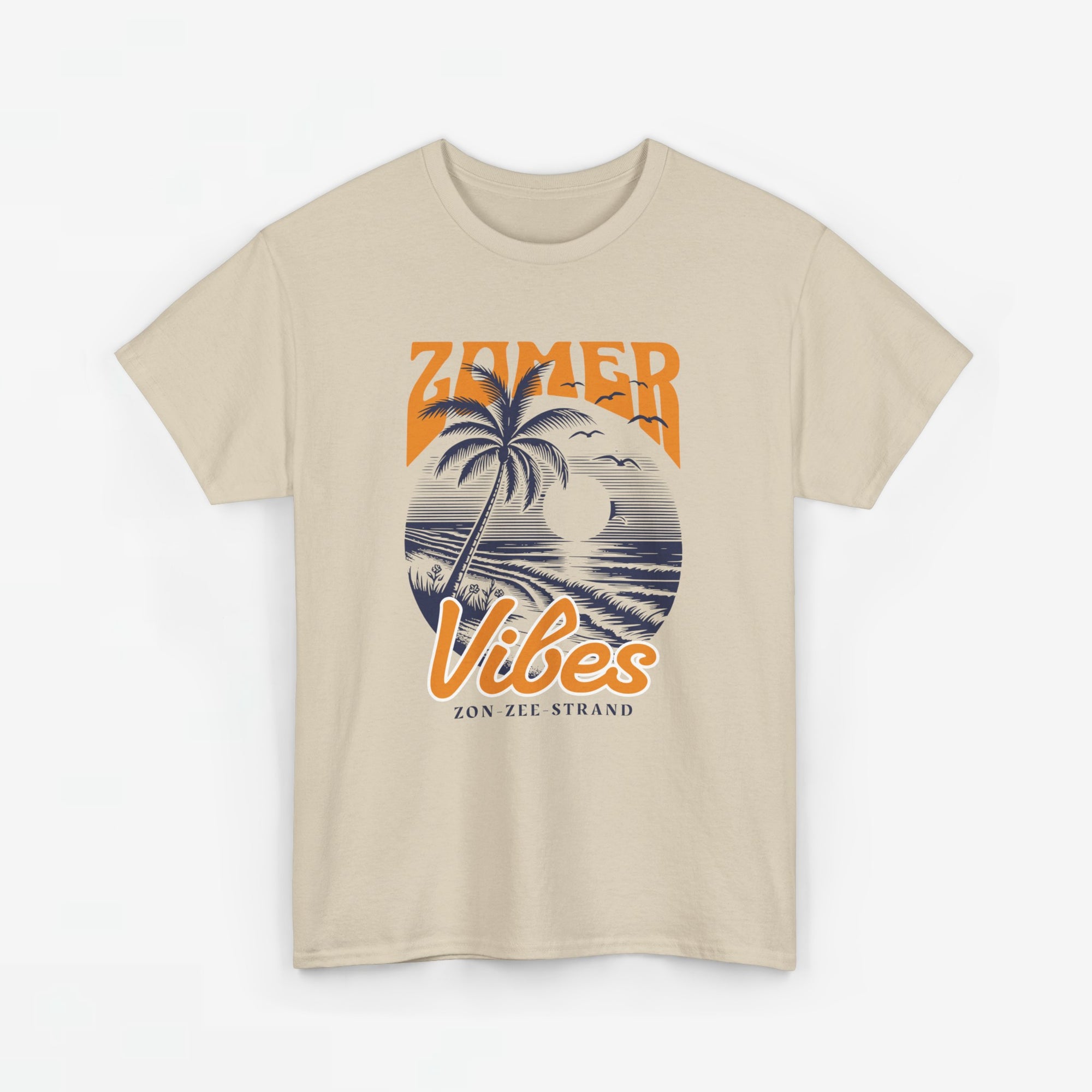 Heren Zomer Oversized T-shirt met print - Zomer Vibes #2