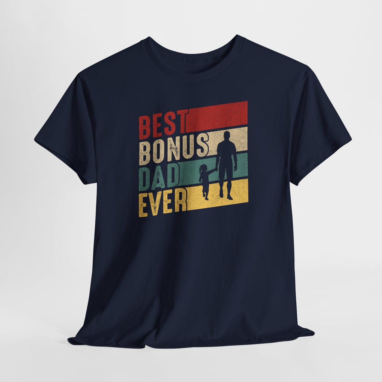 Vaderdag Papa Cadeau - T-shirt - Best Bonus Dad Ever - Oversized #44