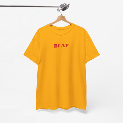 Gay Pride T-shirt -  BI AF - Oversized Tee