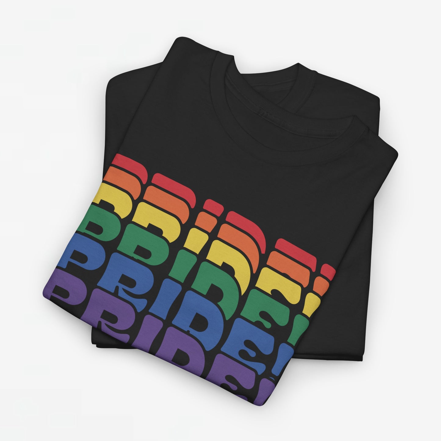 Gay Pride T-shirt - PRIDE! - Oversized #46