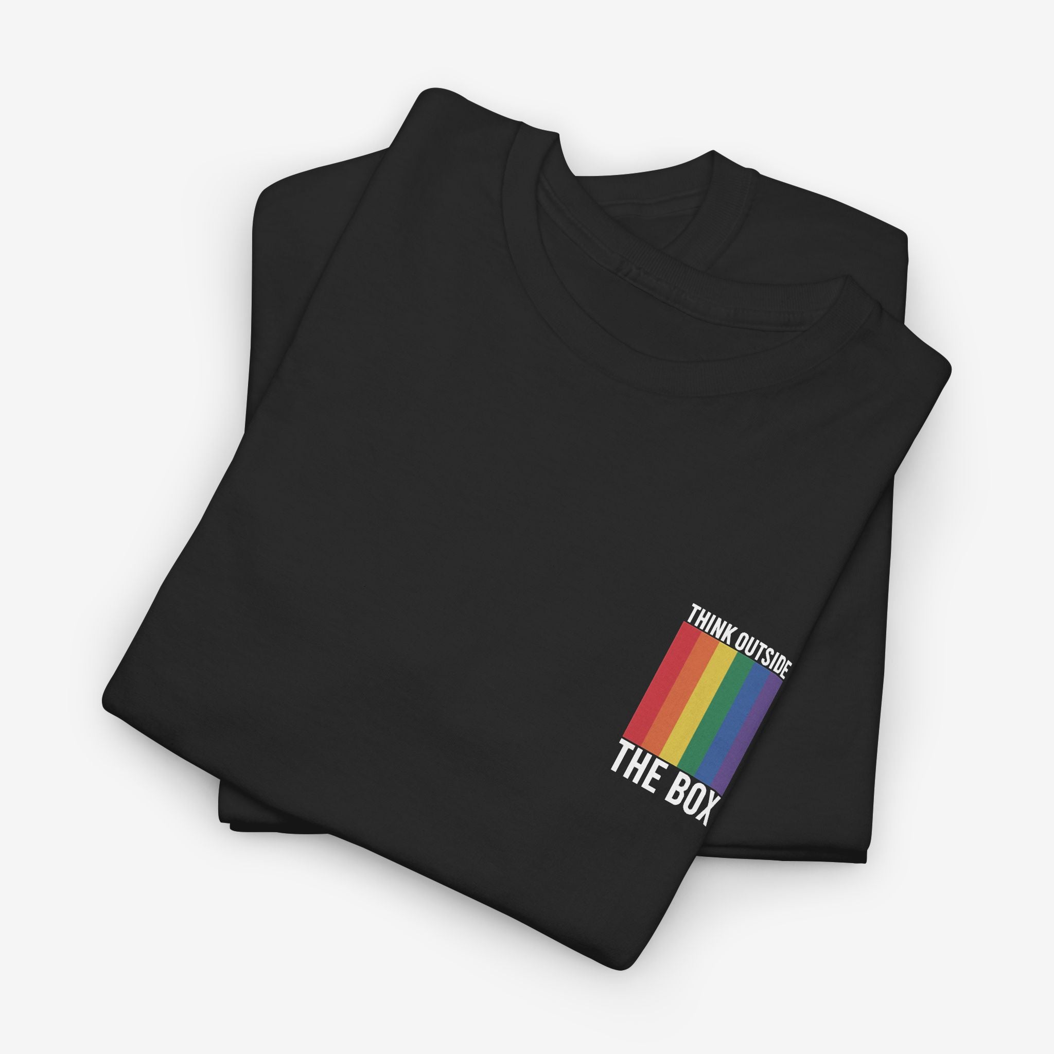 Gay Pride T-shirt - Think Outside The Box | SkrrtShirt