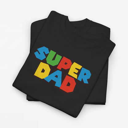 Vaderdag Papa Cadeau - T-shirt - Super Dad - Oversized #3