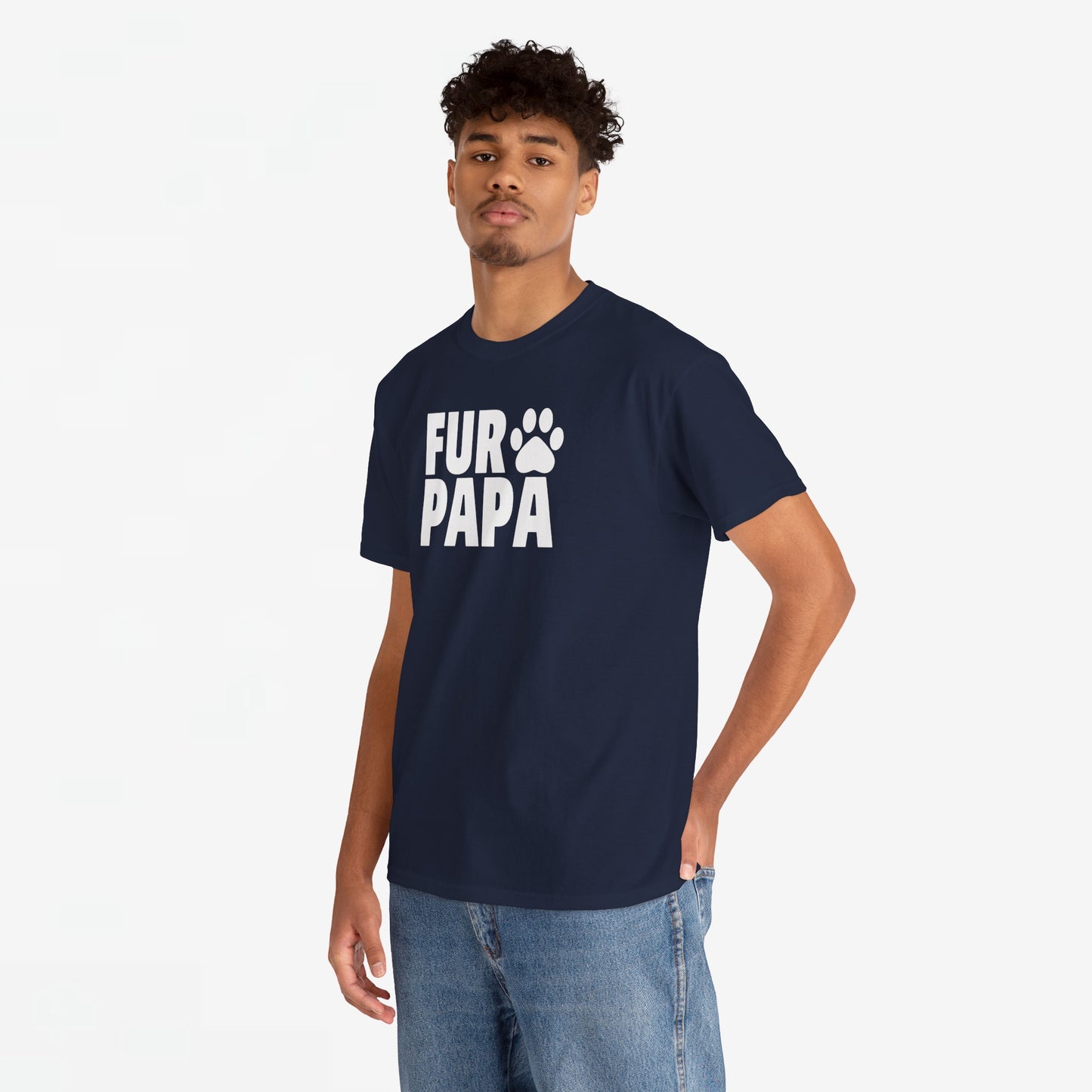 Vaderdag Papa Cadeau - T-shirt - Fur Papa - Oversized #45