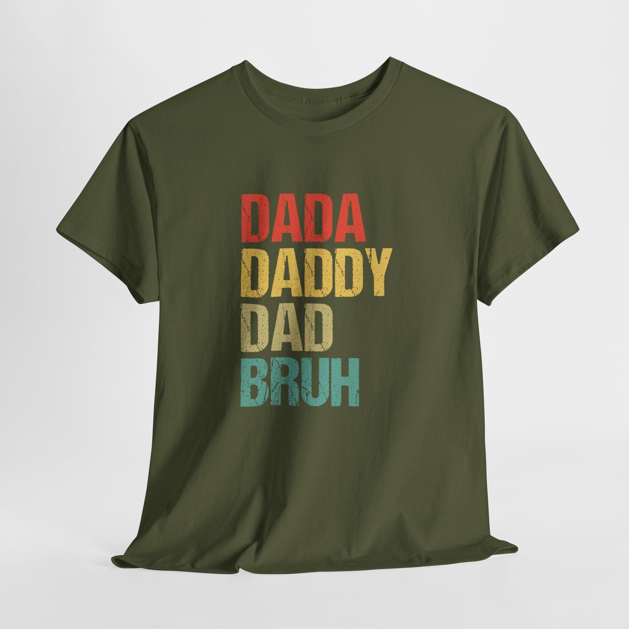 Vaderdag Papa Cadeau - T-shirt - Dada Daddy Dad Bruh - Oversized #28