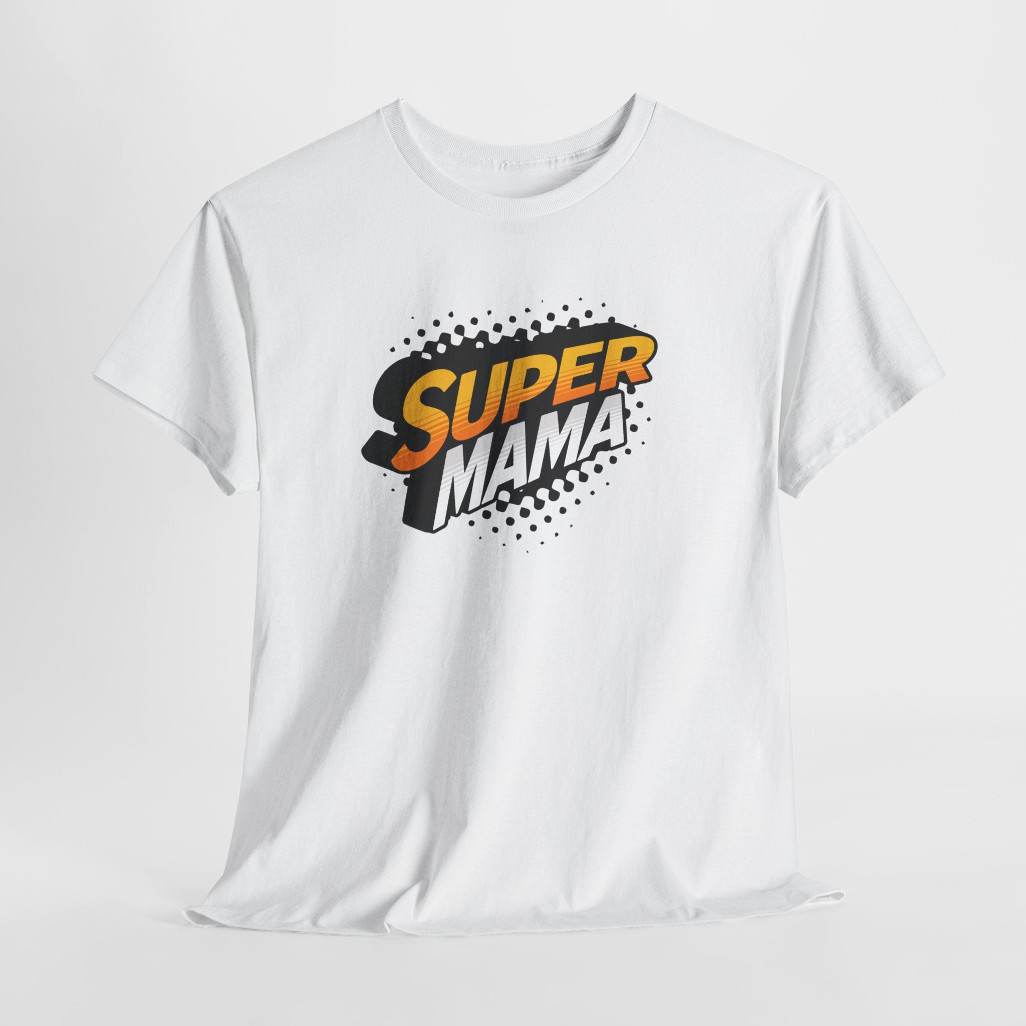 Moederdag Mama Cadeau - T-shirt - Super Mama - Oversized - #80