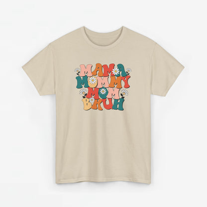 Moederdag Mama Cadeau - T-shirt - Mama Mommy Mom Bruh - Oversized - #58