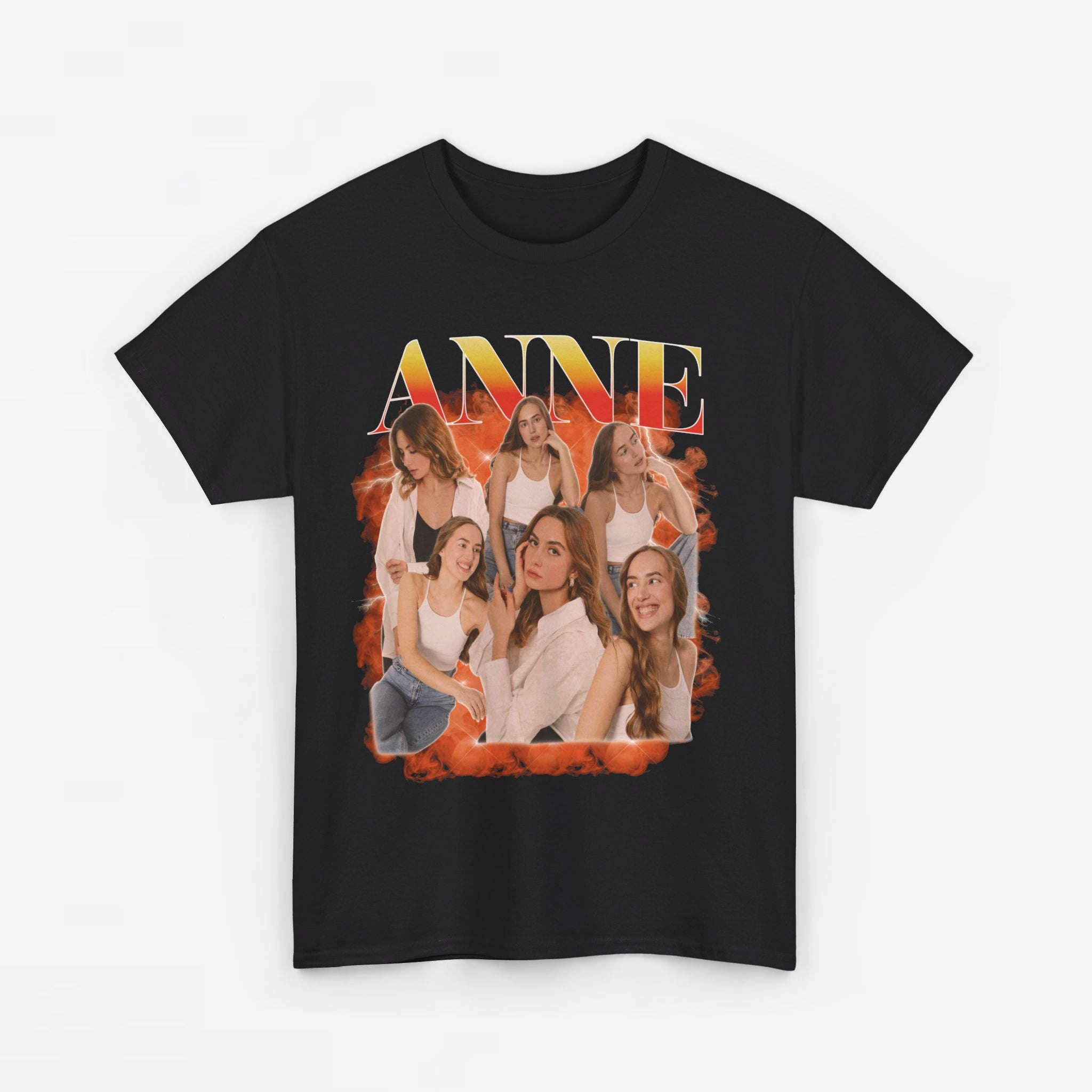 Gepersonaliseerde Cadeau - Vriendin/Vrouw Foto T-shirt - Grappige 90s Bootleg Shirt