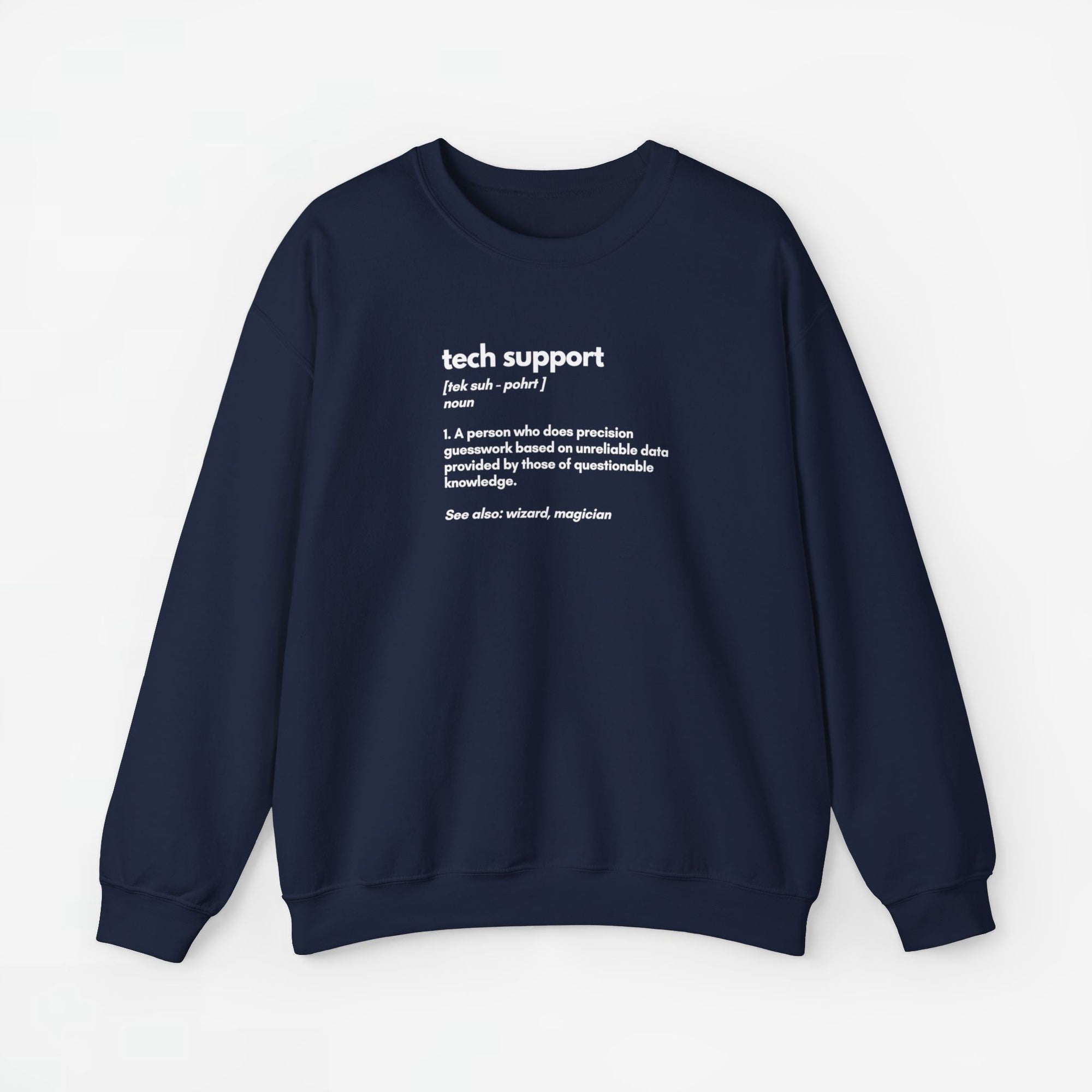 Tech support - ICT Beroep - Trui met Print voor Hem / Haar