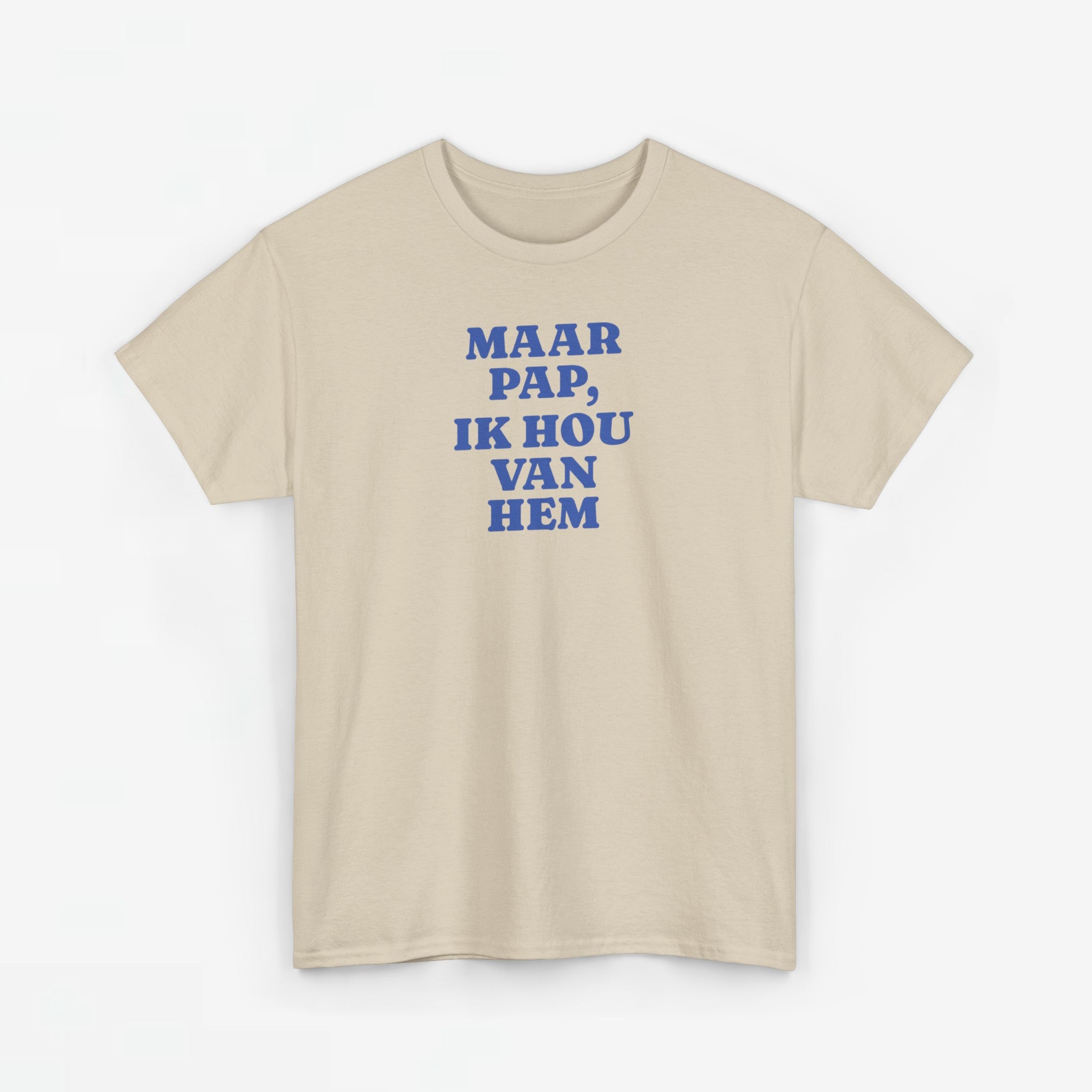 Gay Pride T-shirt -  Maar Pap, Ik Hou Van Hem - Oversized Tee