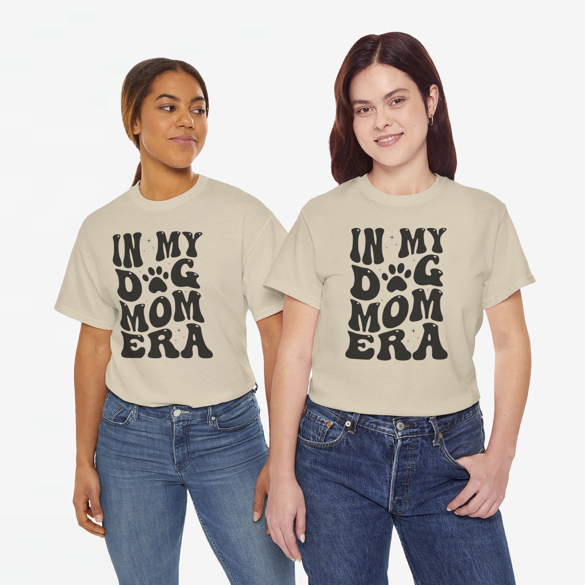 Moederdag Mama Cadeau - T-shirt - In My Dog Mom Era - Oversized - #60