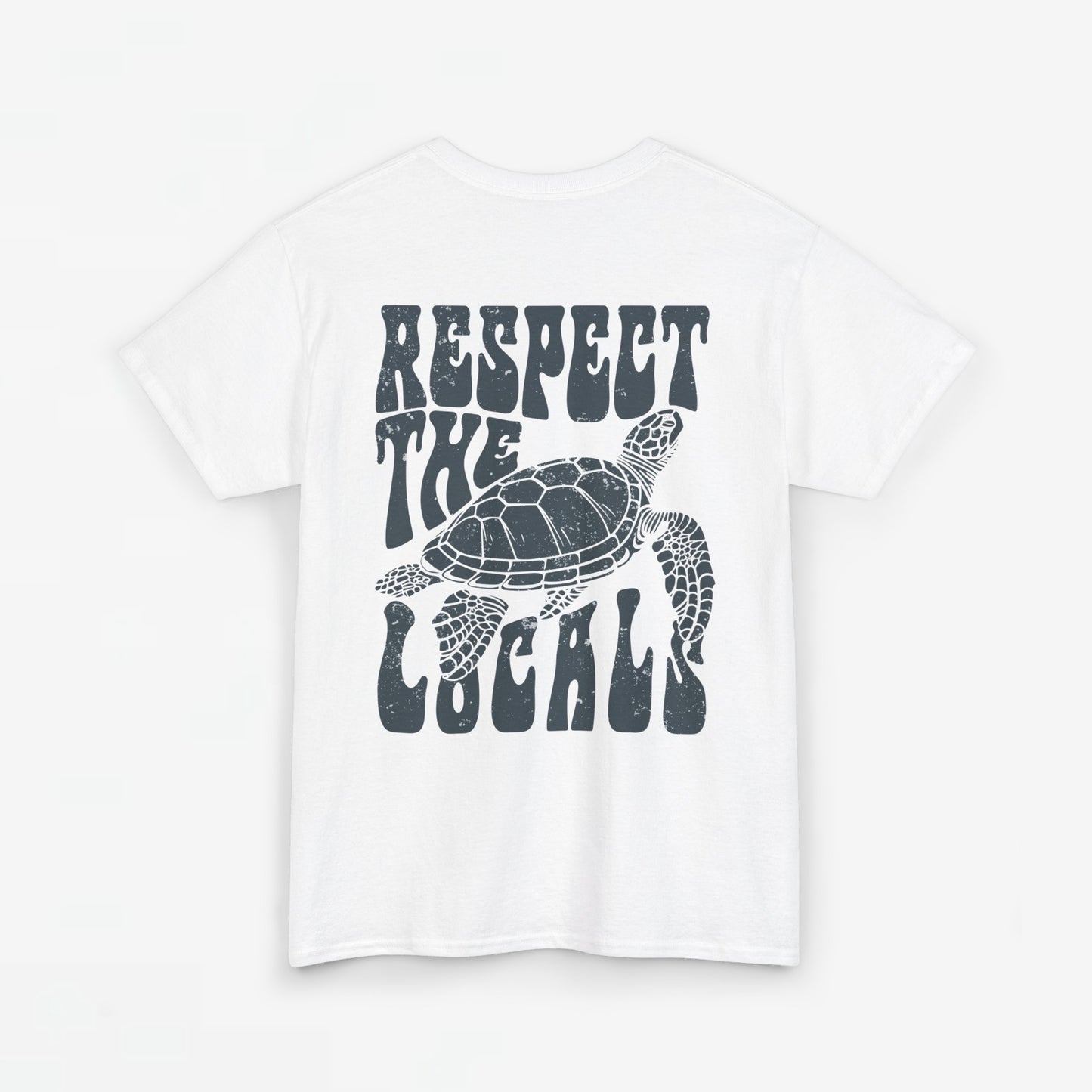 Zomer T-shirt voor Dames - Skrrtshirt Zomervakantie Oversized Tee #11 - Respect the locals