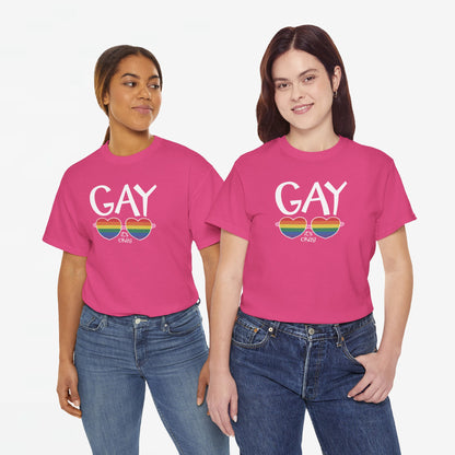 Gay Pride T-shirt - Gay It's Okay - Oversized #23