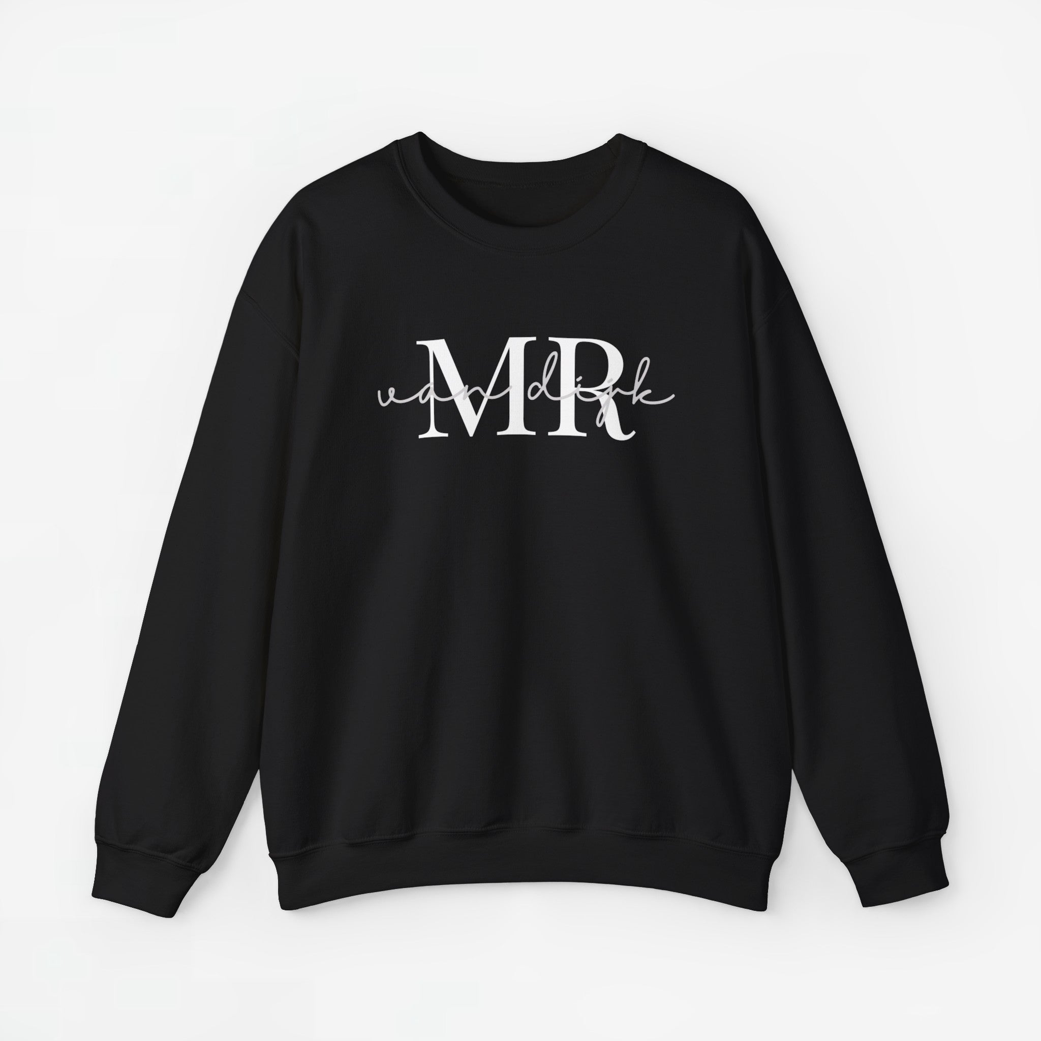 Gepersonaliseerde Bruiloft en trouwdag truien cadeau - MR & MRS Koppel Huwelijksreis truien met Achternaam #6