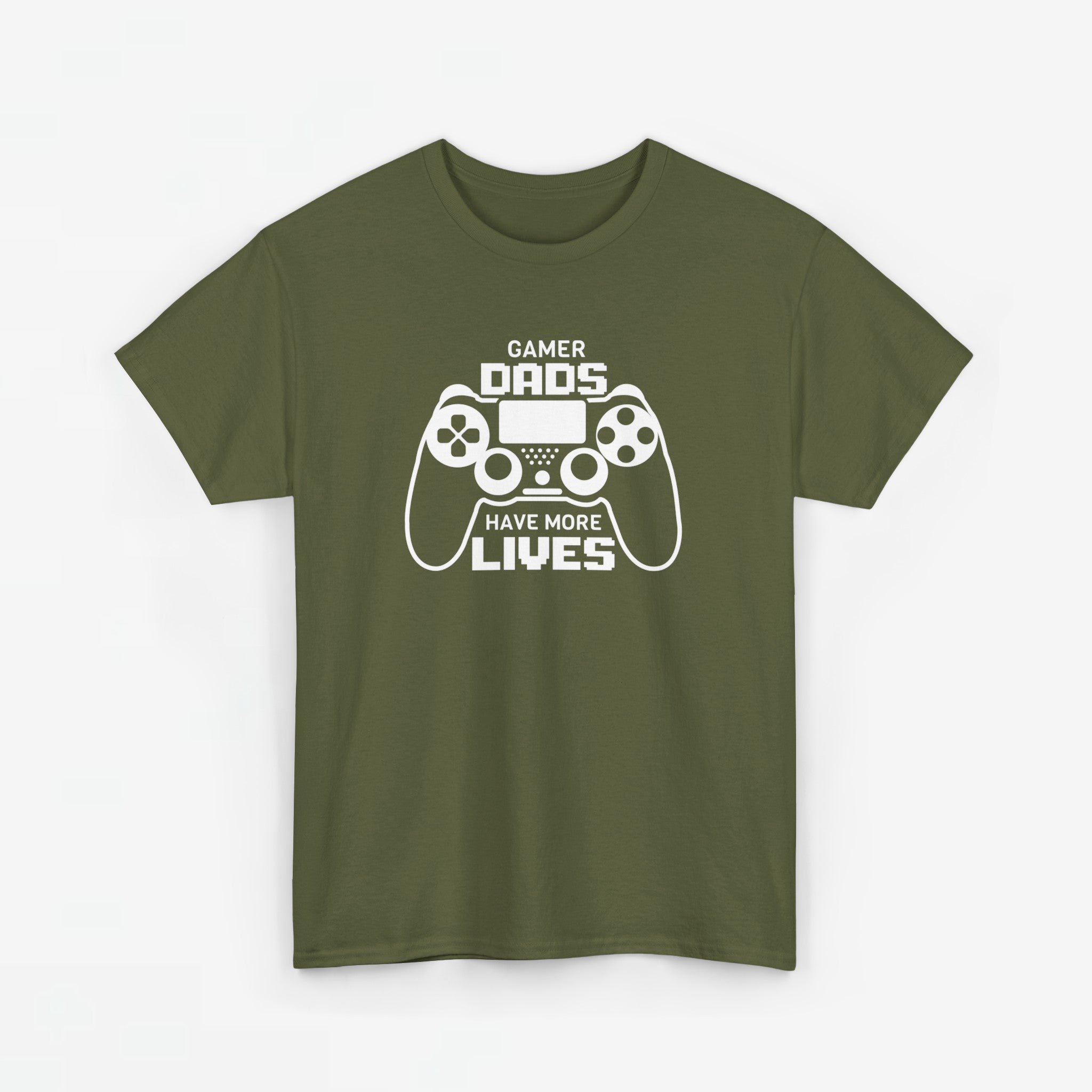 Vaderdag Papa Cadeau - T-shirt - Gamer Dads have more lives - Oversized #22