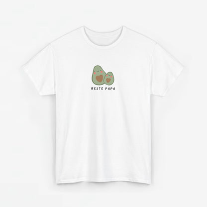 Vaderdag Papa Cadeau - T-shirt - Beste Papa Avocado - Oversized #62