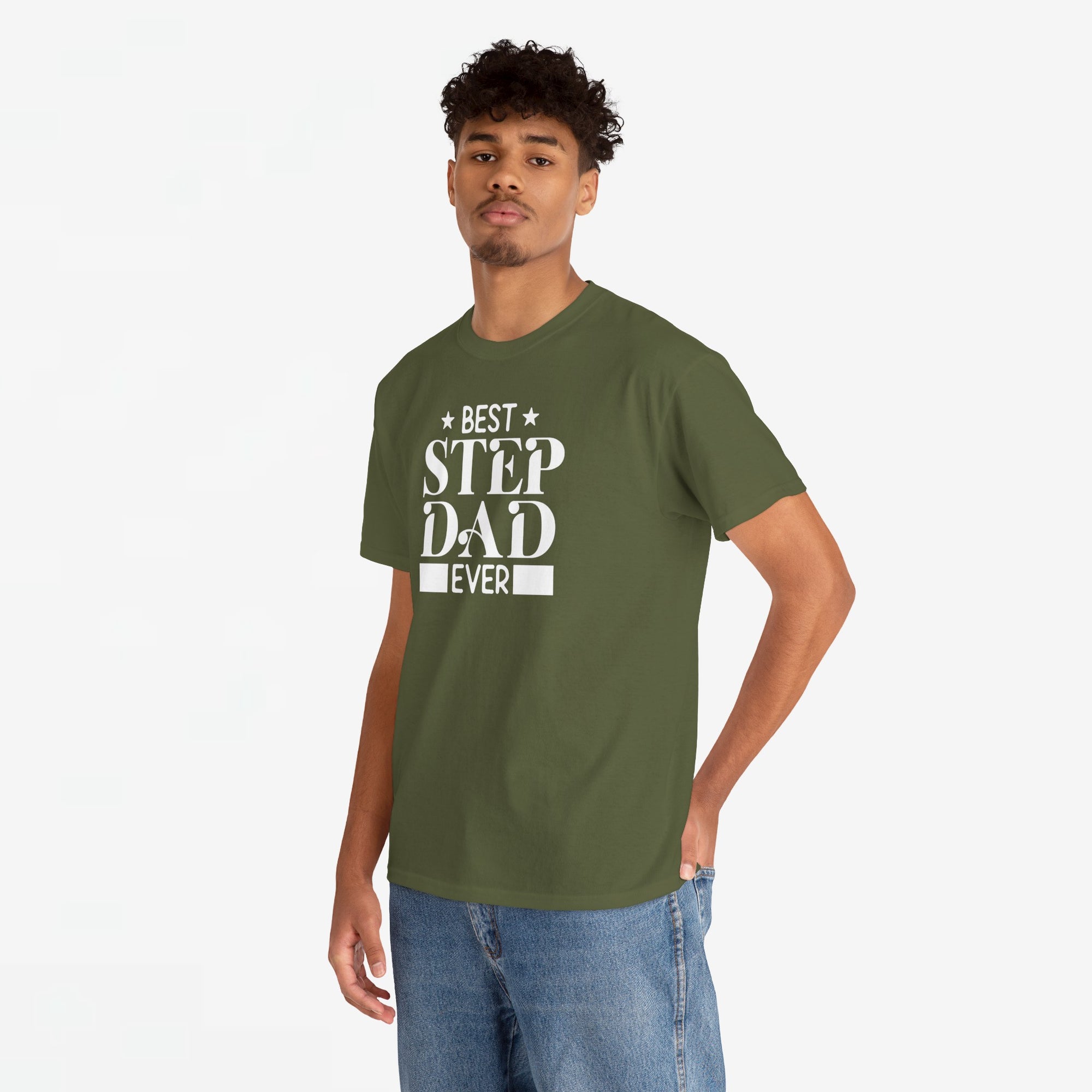Vaderdag Papa Cadeau - T-shirt - Best Step Dad Ever - Oversized #15