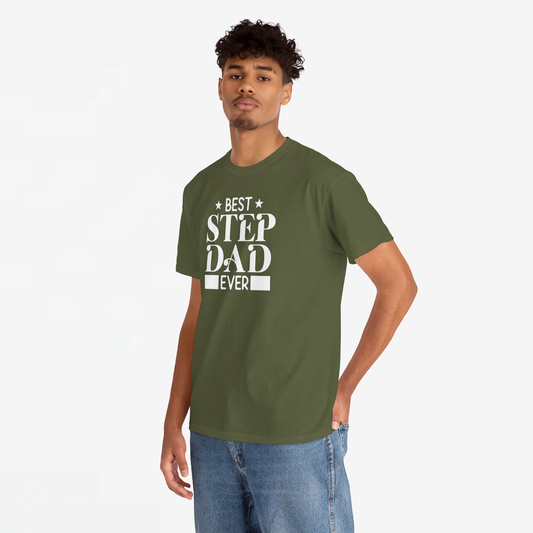 Vaderdag Papa Cadeau - T-shirt - Best Step Dad Ever - Oversized #15