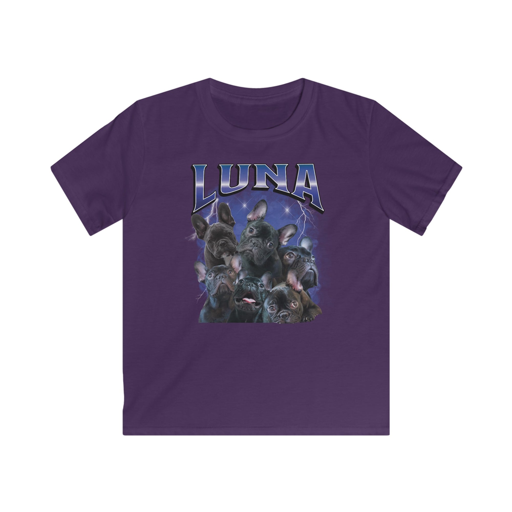 Gepersonaliseerd kinder t-shirt met huisdierfoto