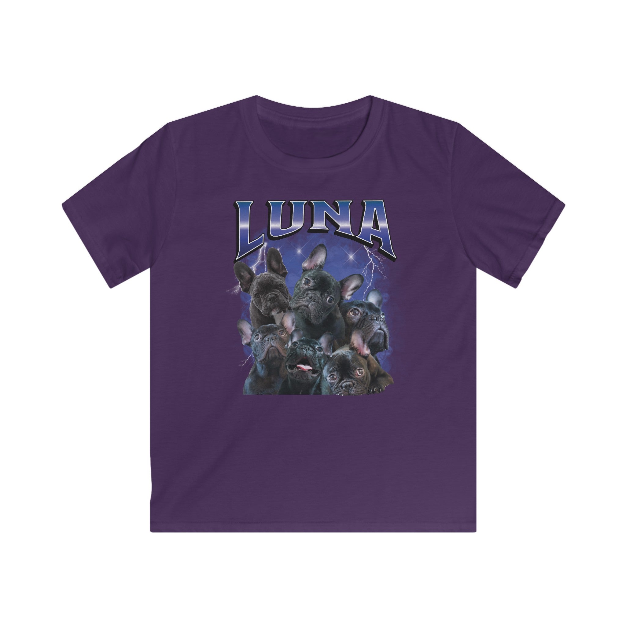 Gepersonaliseerd kinder t-shirt met huisdierfoto