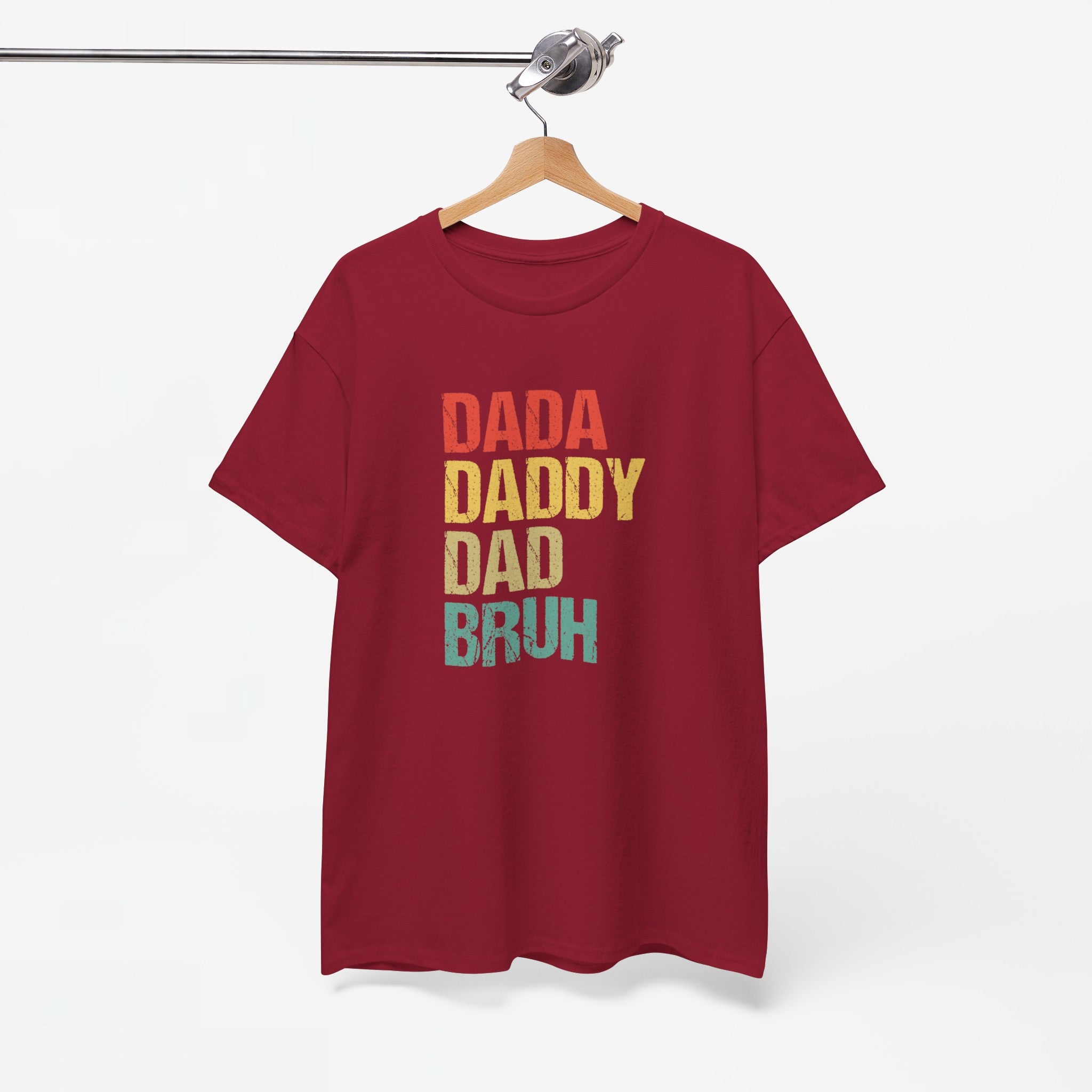Vaderdag Papa Cadeau - T-shirt - Dada Daddy Dad Bruh - Oversized #28