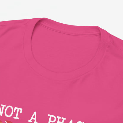 Gay Pride T-shirt - Not a phase (witte tekst) - Oversized #2