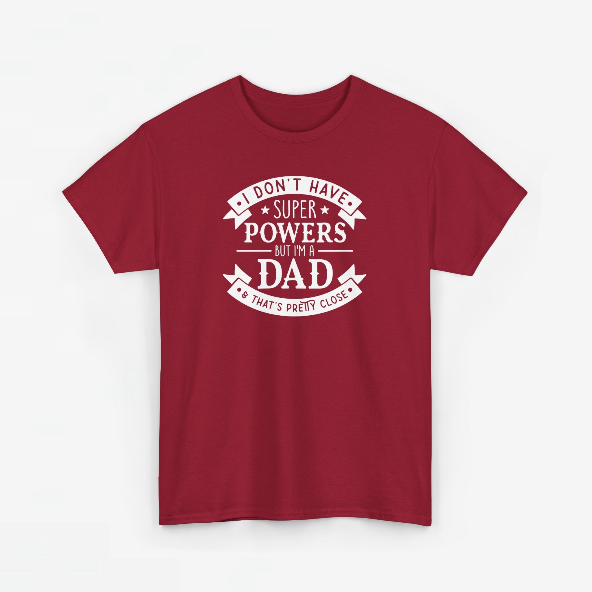 Vaderdag Papa Cadeau - T-shirt - I don't have a Superpowers but I'm a Dad - Oversized #16