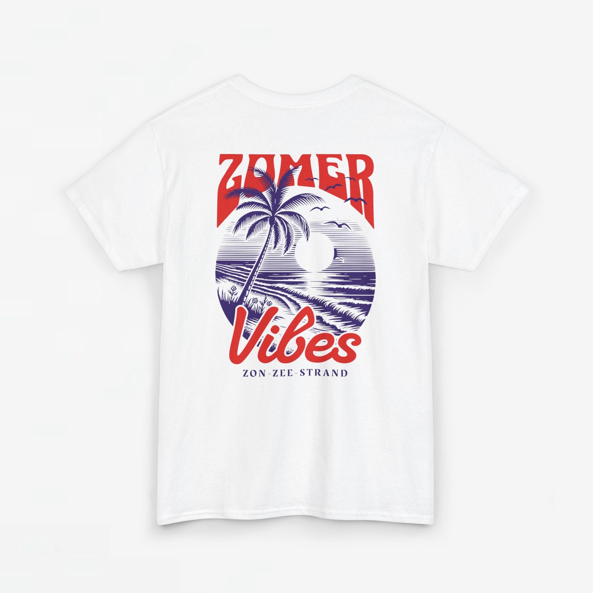 Zomer T-shirt voor Heren - Skrrtshirt Zomervakantie Oversized Tee #1 - Zomer Vibes