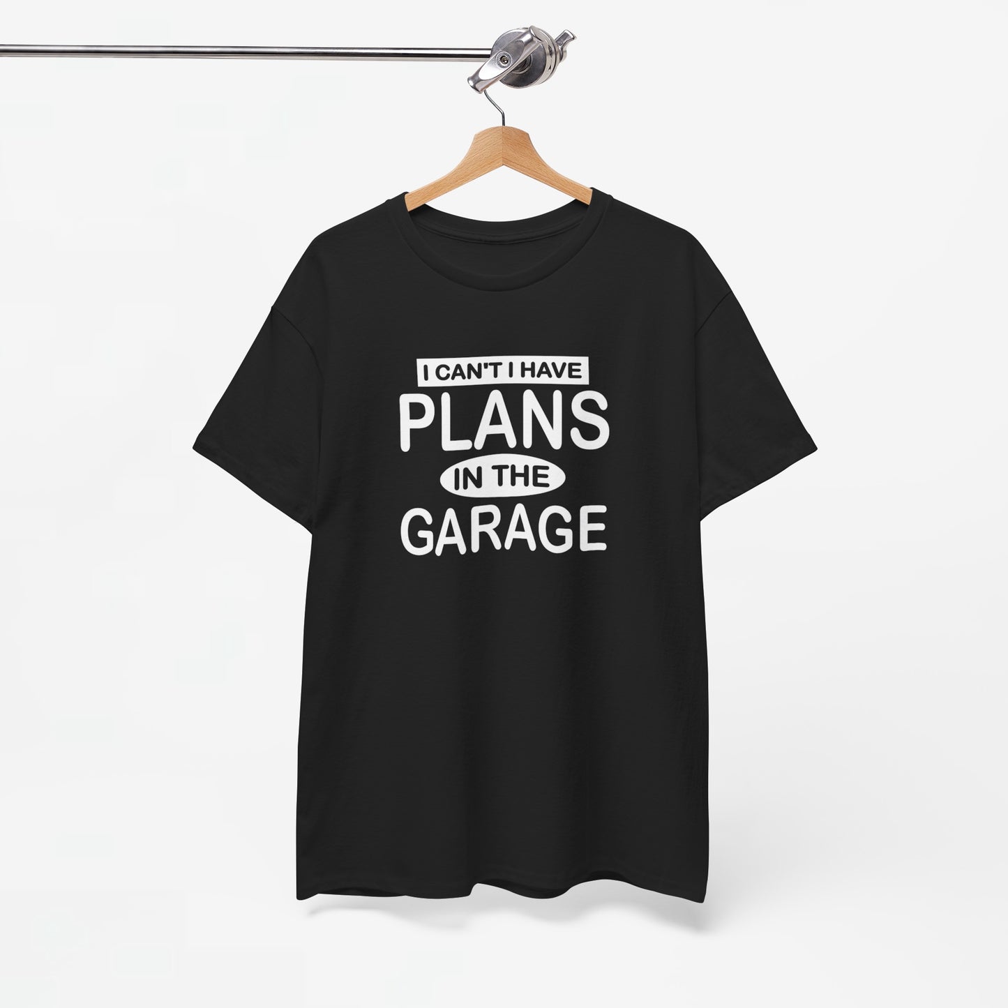 Vaderdag Papa Cadeau - T-shirt - I can't, I have plans in the garage - Oversized #51