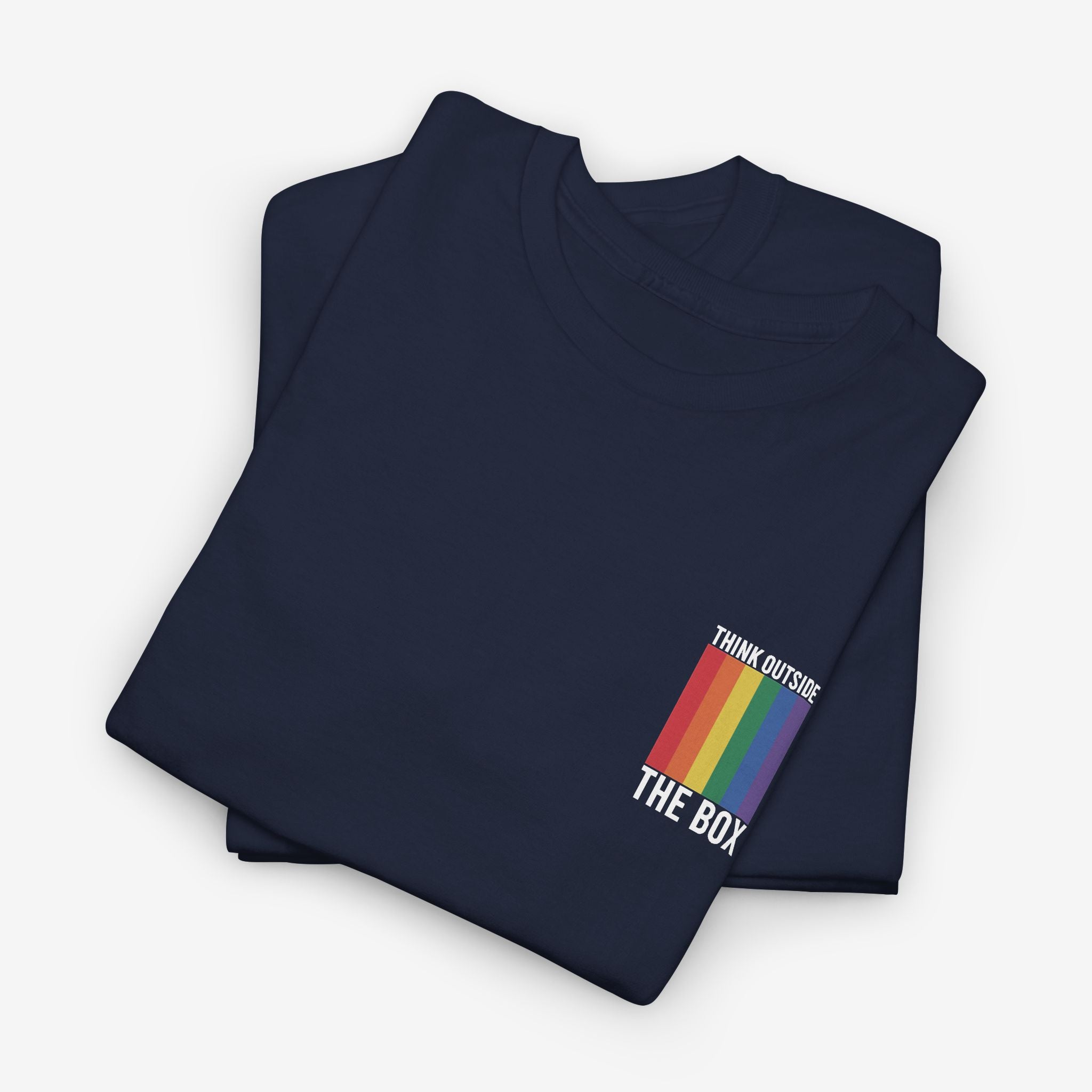 Gay Pride T-shirt - Think Outside The Box | SkrrtShirt