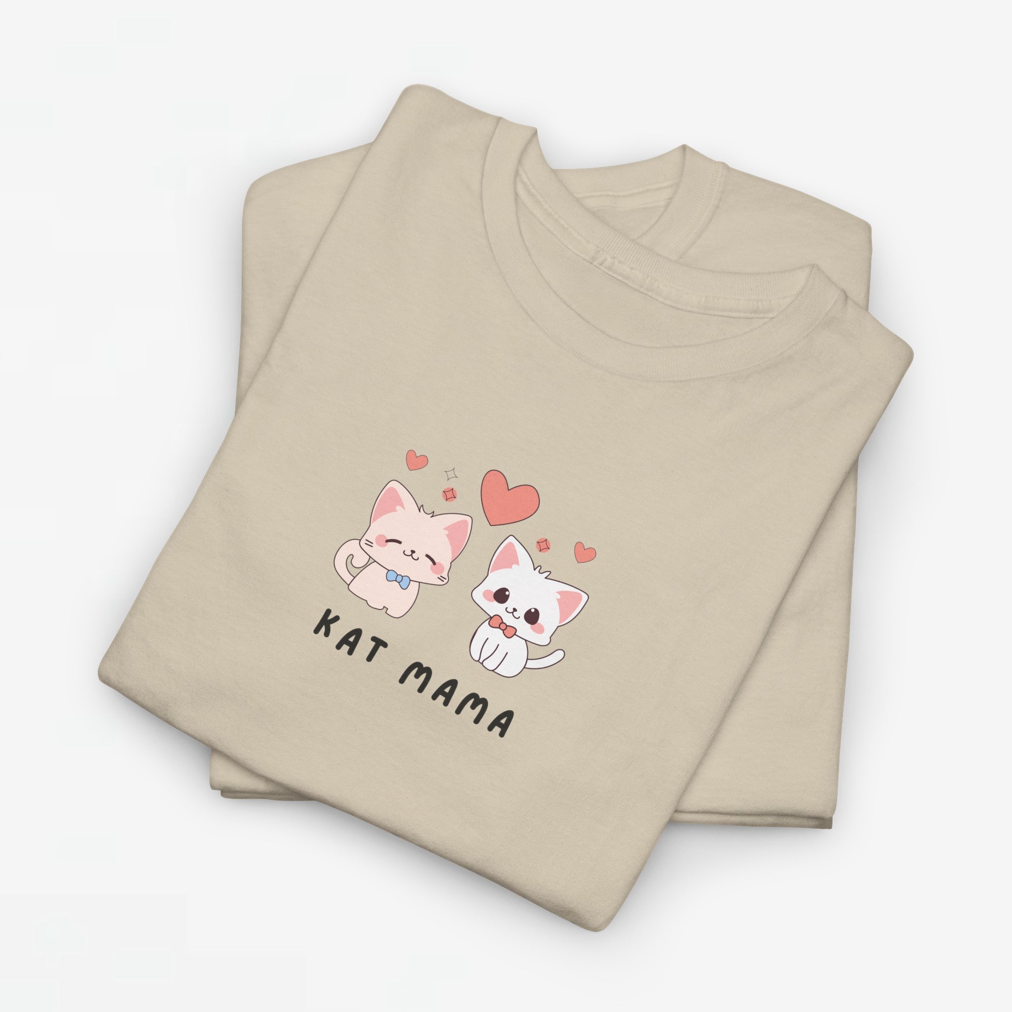 Moederdag Mama Cadeau - T-shirt - Kat Mama - Oversized - #62