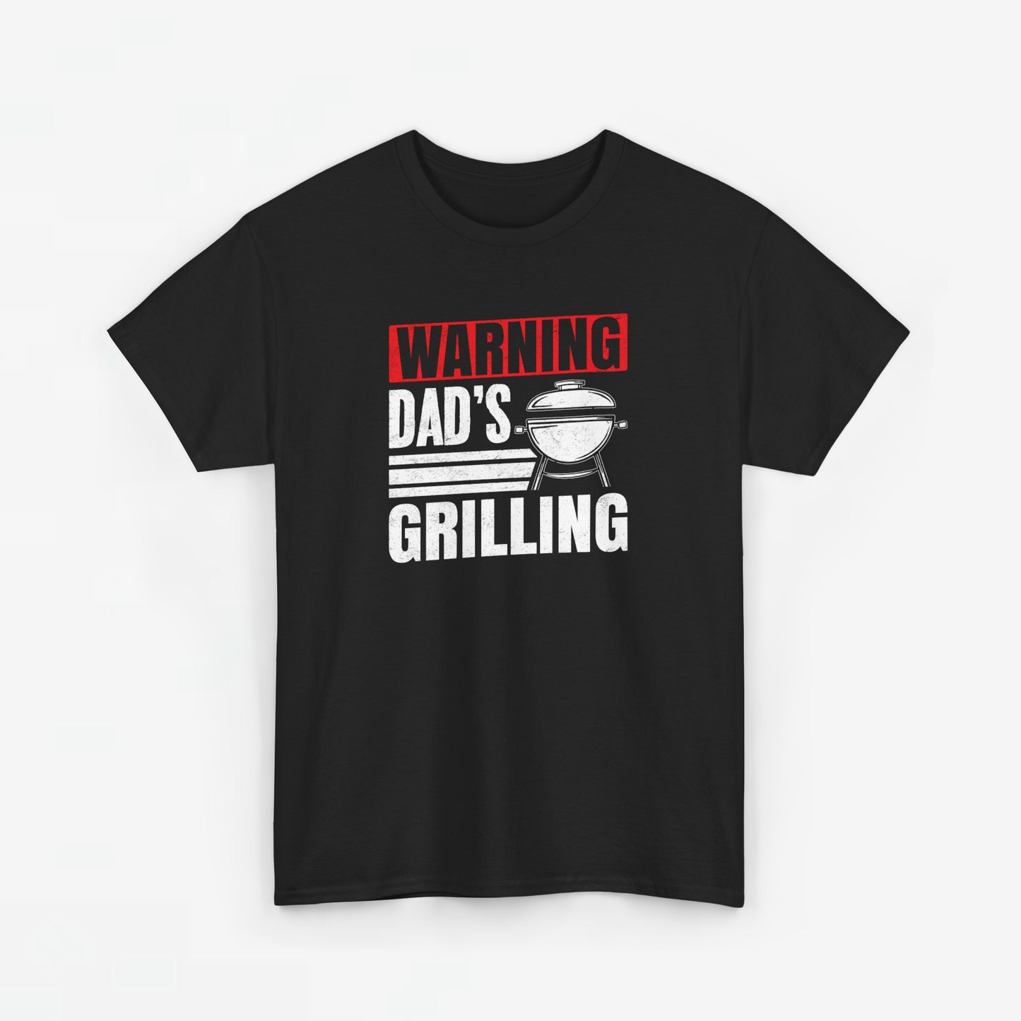 Vaderdag Papa Cadeau - T-shirt - Warning, Dad's Grilling - Oversized #25