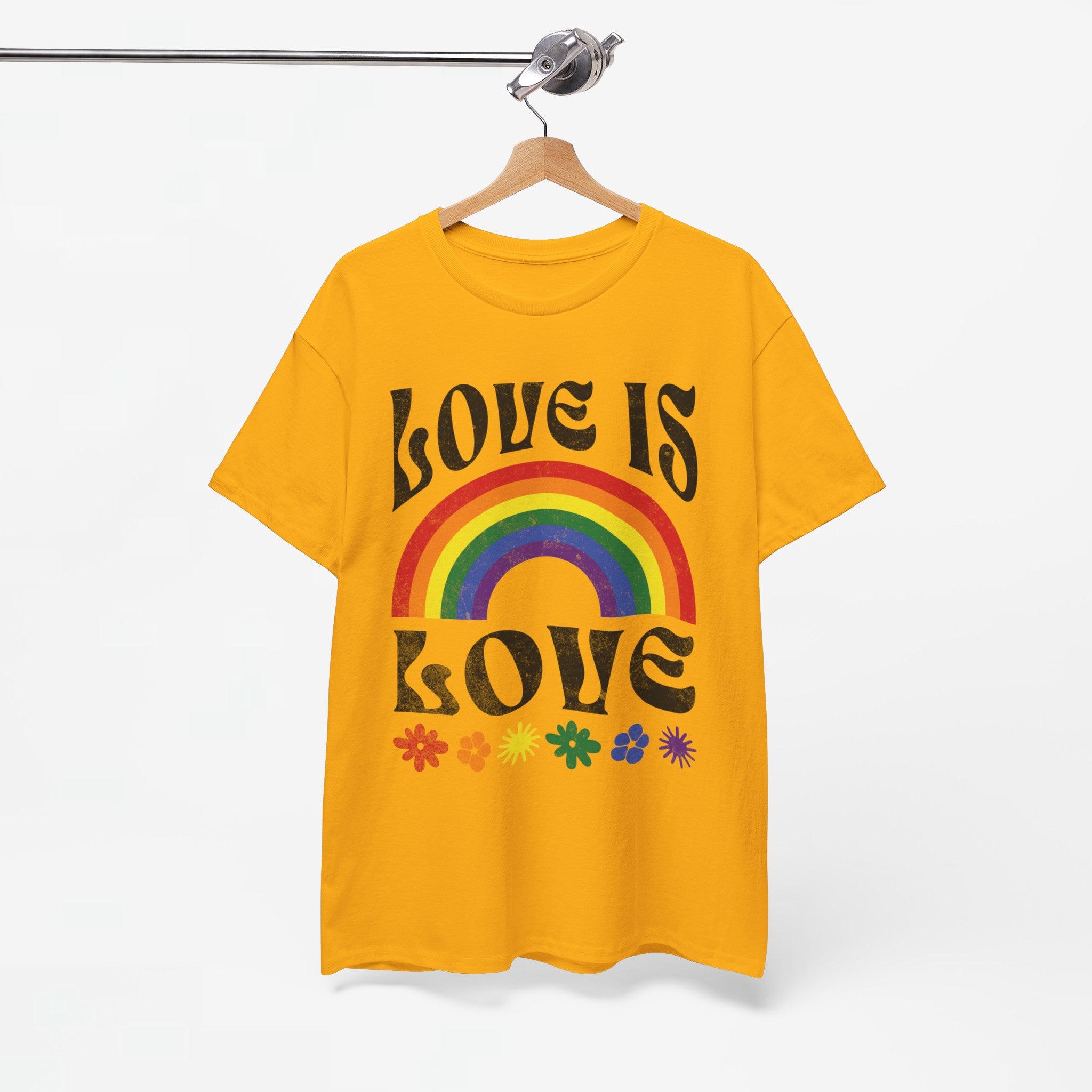 Gay Pride T-shirt - Love is love- Oversized #53