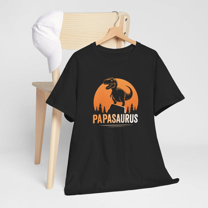 Vaderdag Papa Cadeau - T-shirt - Papasaurus - Oversized #40