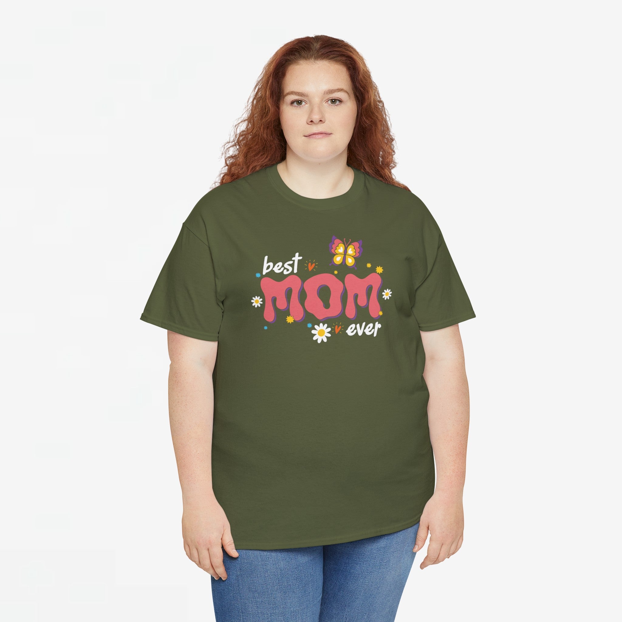 Moederdag Mama Cadeau - T-shirt - Best Mom Ever - Oversized - #39