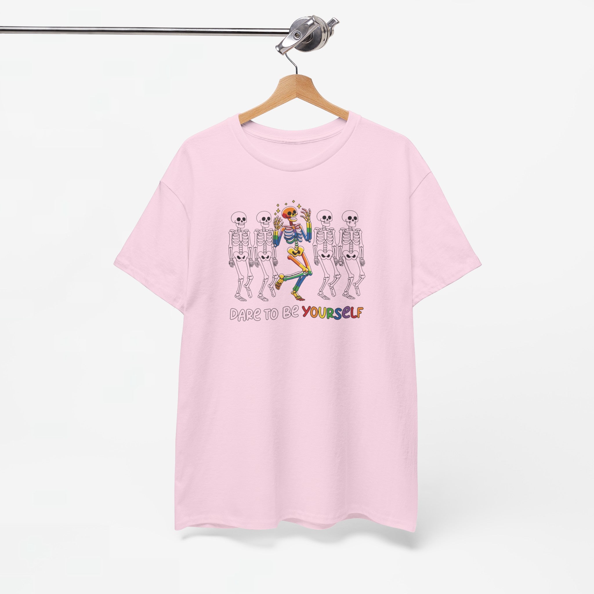 Gay Pride T-shirt - Dare To Be Yourself - Oversized #11