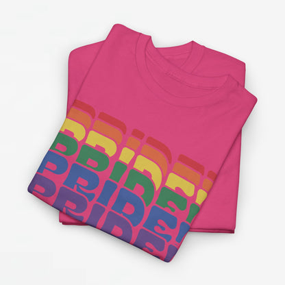 Gay Pride T-shirt - PRIDE! - Oversized #46