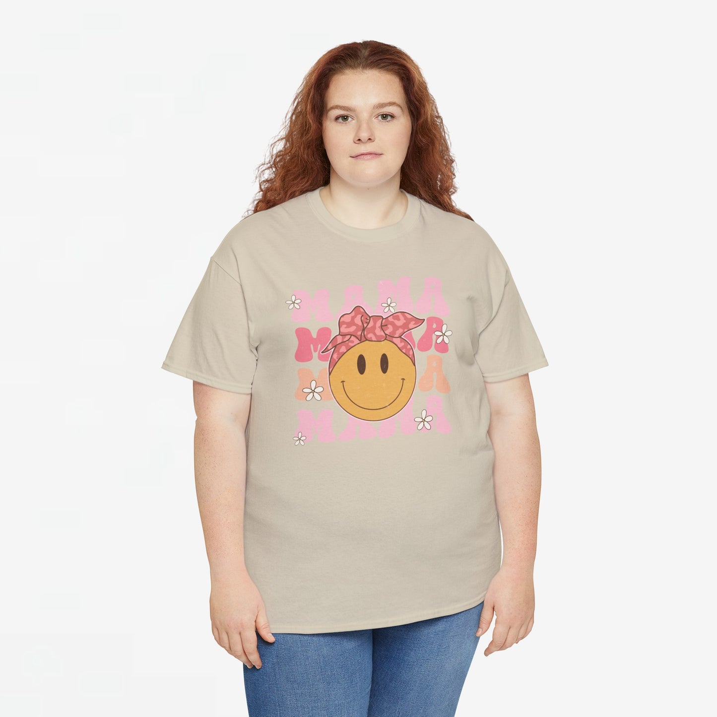 Moederdag Mama Cadeau - T-shirt - Happy Mama - Oversized - #30