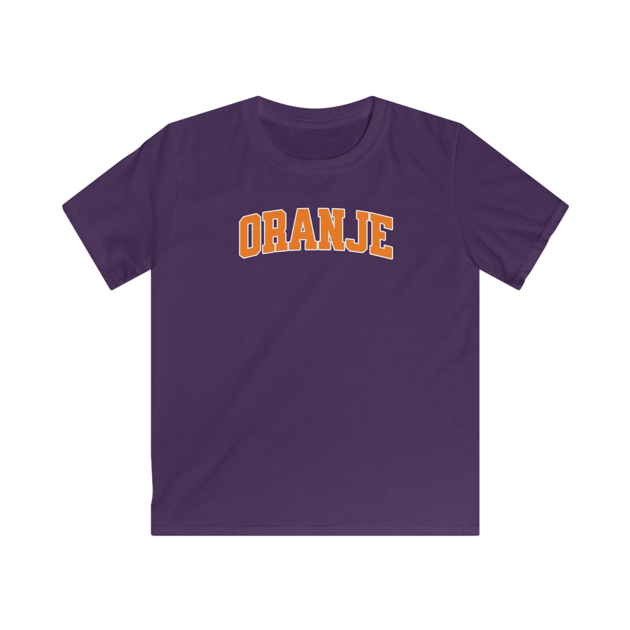 Kind Voetbal T-shirt - EK, WK en Koningsdag Kinderkleding - ORANJE