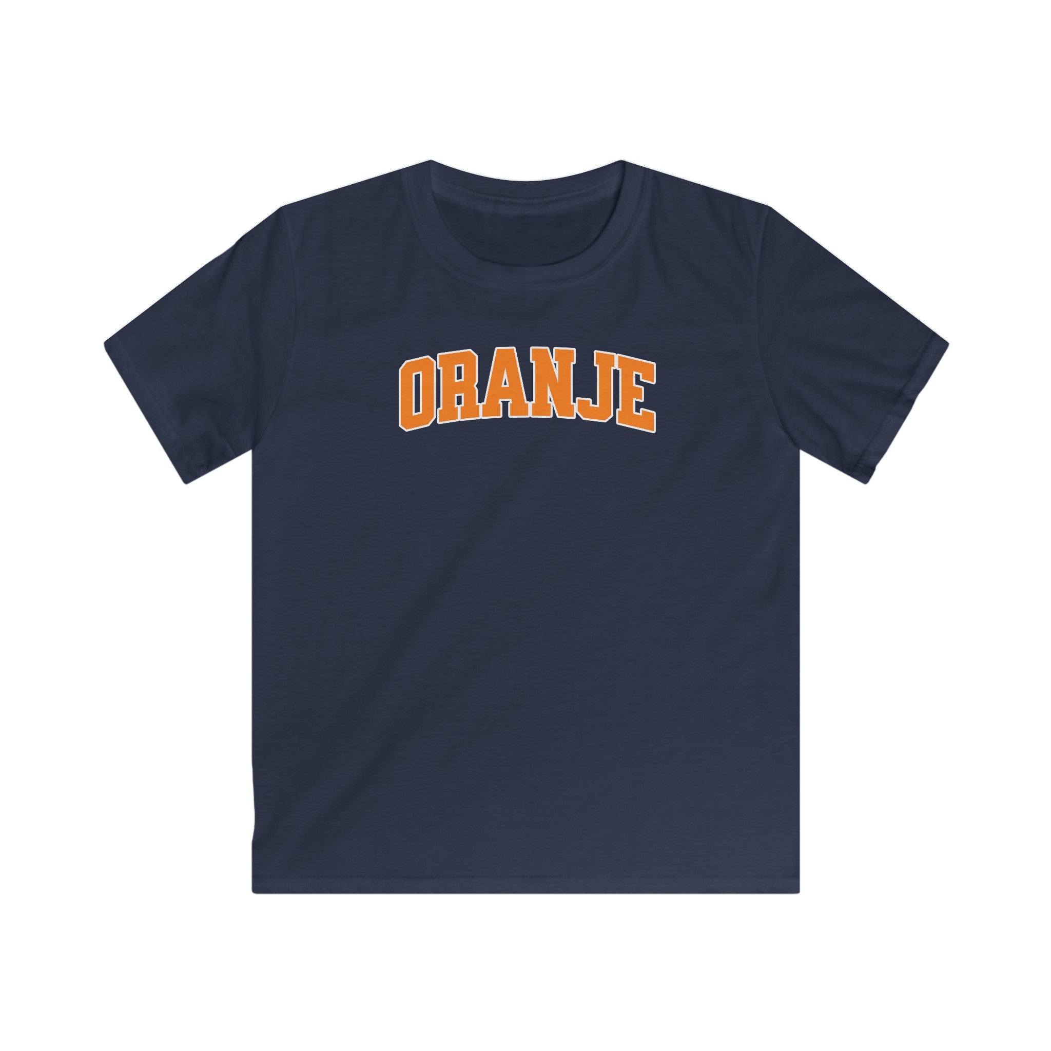 Kind Voetbal T-shirt - EK, WK en Koningsdag Kinderkleding - ORANJE