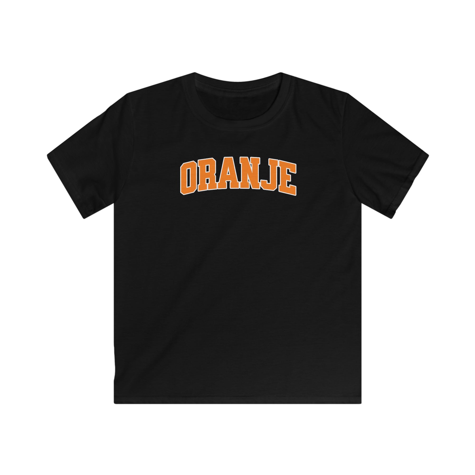Kind Voetbal T-shirt - EK, WK en Koningsdag Kinderkleding - ORANJE