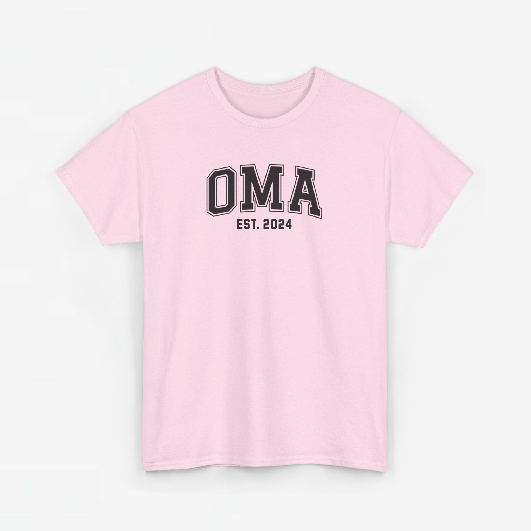 Gepersonaliseerde Moederdag Mama Cadeau - T-shirt - OMA - EST [Jaar]