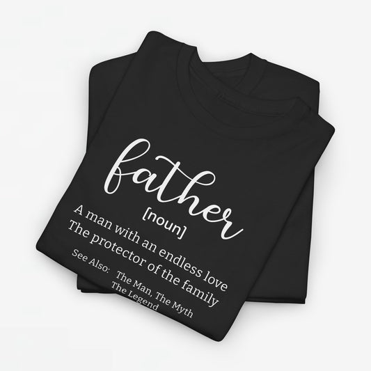 Vaderdag Papa Cadeau - T-shirt - Father Definition - Oversized #9