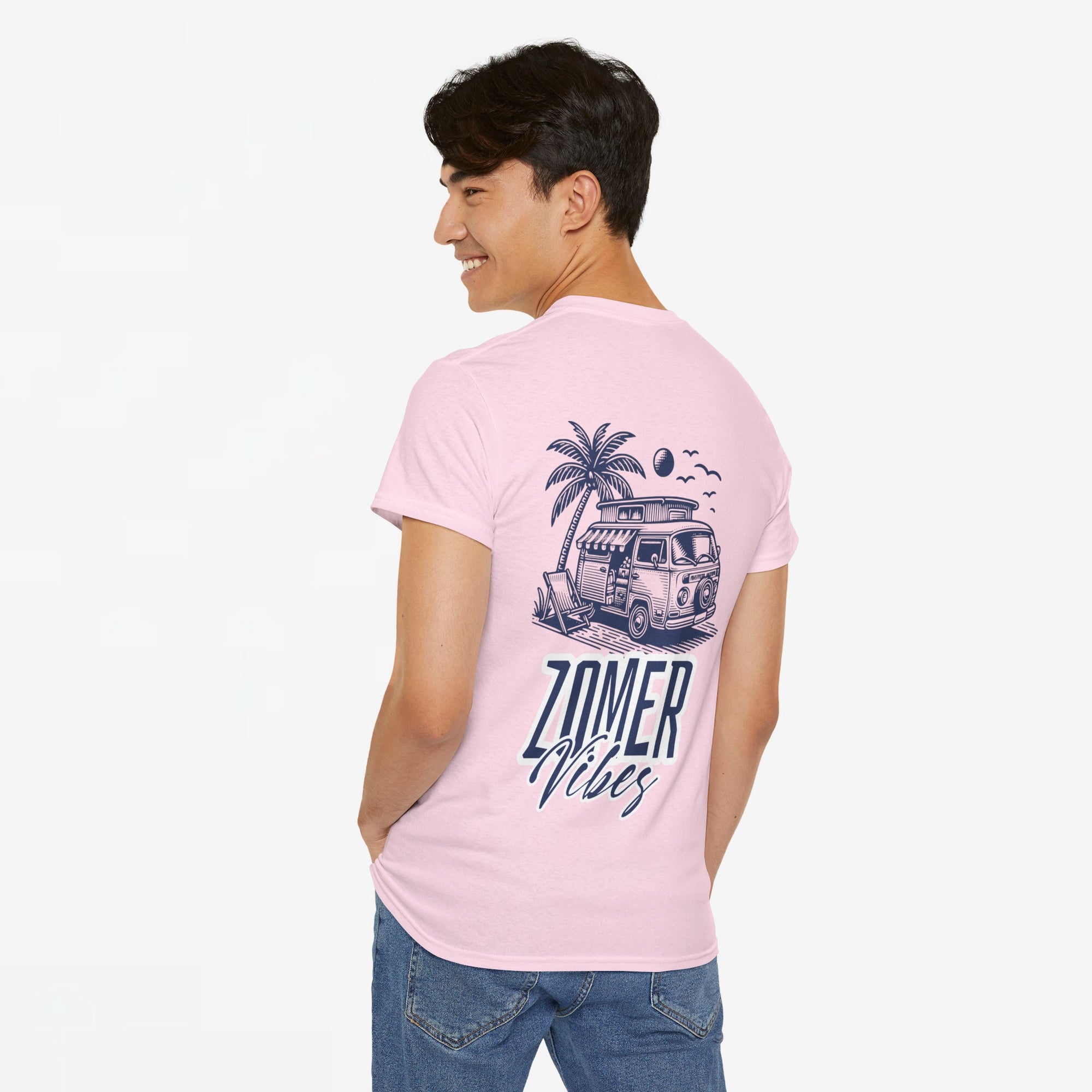 Zomer T-shirt voor Heren - Skrrtshirt Zomervakantie Oversized Tee #7 - Zomer Vibes