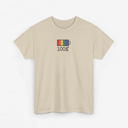 Gay Pride T-shirt - 100% Regenboog - Oversized #33