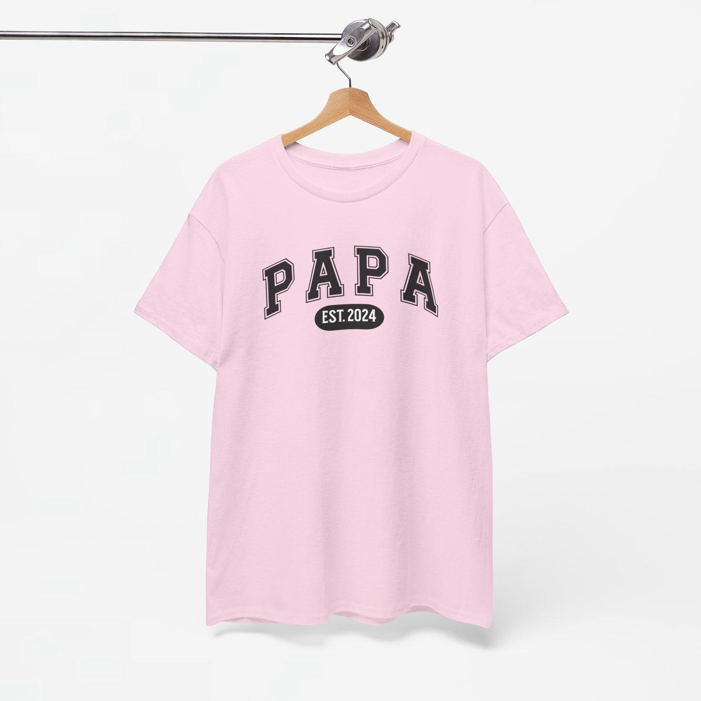 Gepersonaliseerde Vaderdag Papa Cadeau - T-shirt - Papa - EST [Jaar]